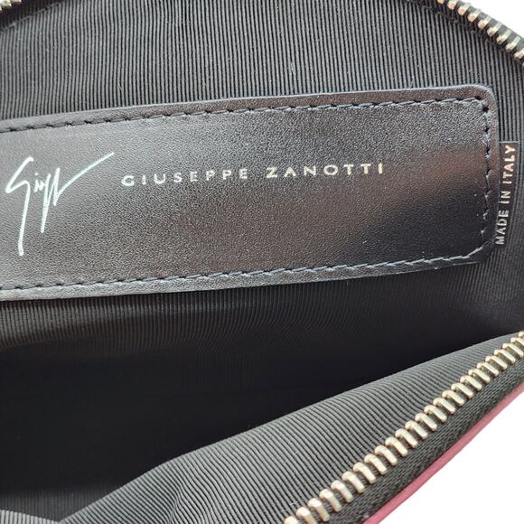 Giuseppe Zanotti Clutch Bag - Leather - Pink - Picture 9 of 11